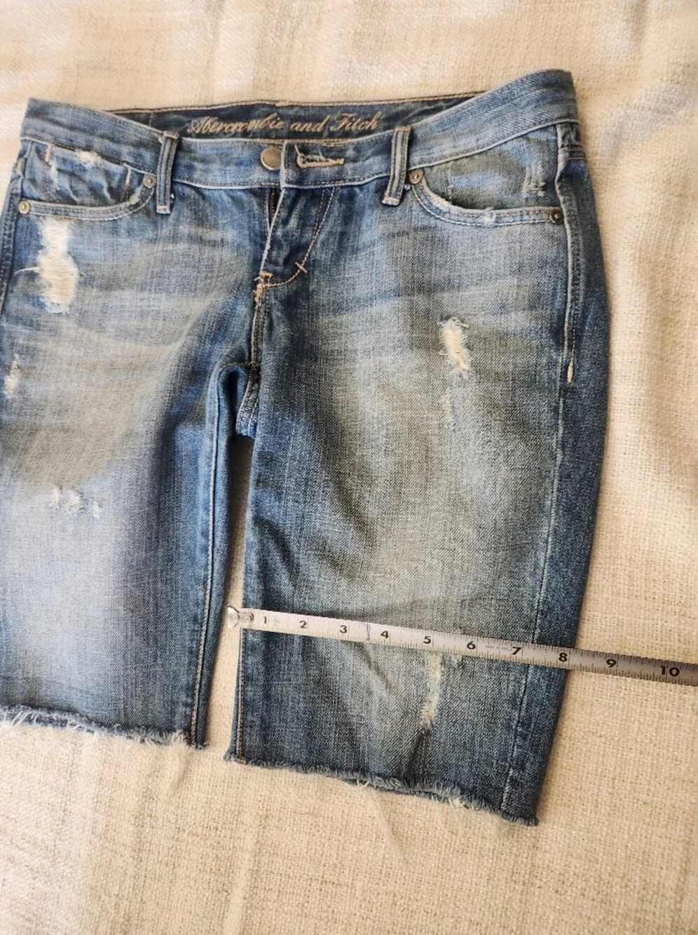 Abercrombie & Fitch Denim Shorts - Blue